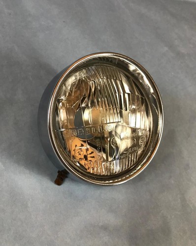 FIAT 500 F,L,R HEADLAMP Carello W/ FRAME faro Carello con cornice ORIGINAL NOS! - Foto 4 di 11