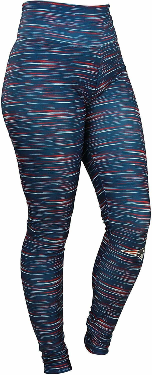 Леггинсы Zubaz NFL Football Womens New England Patriots с космическим рисунком