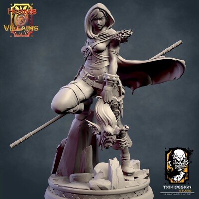 Dungeons & Dragons Playable Character Human Female Juul Rogue, Fighter, Warrior