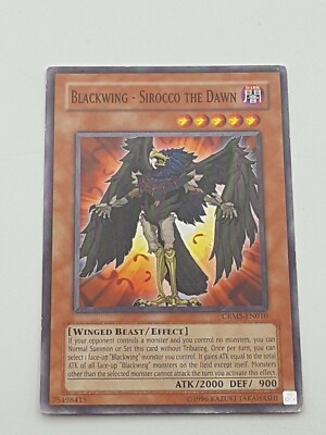 Yu-Gi-Oh Einzelkarte Blackwing - Sirocco the Dawn Common bespielt
