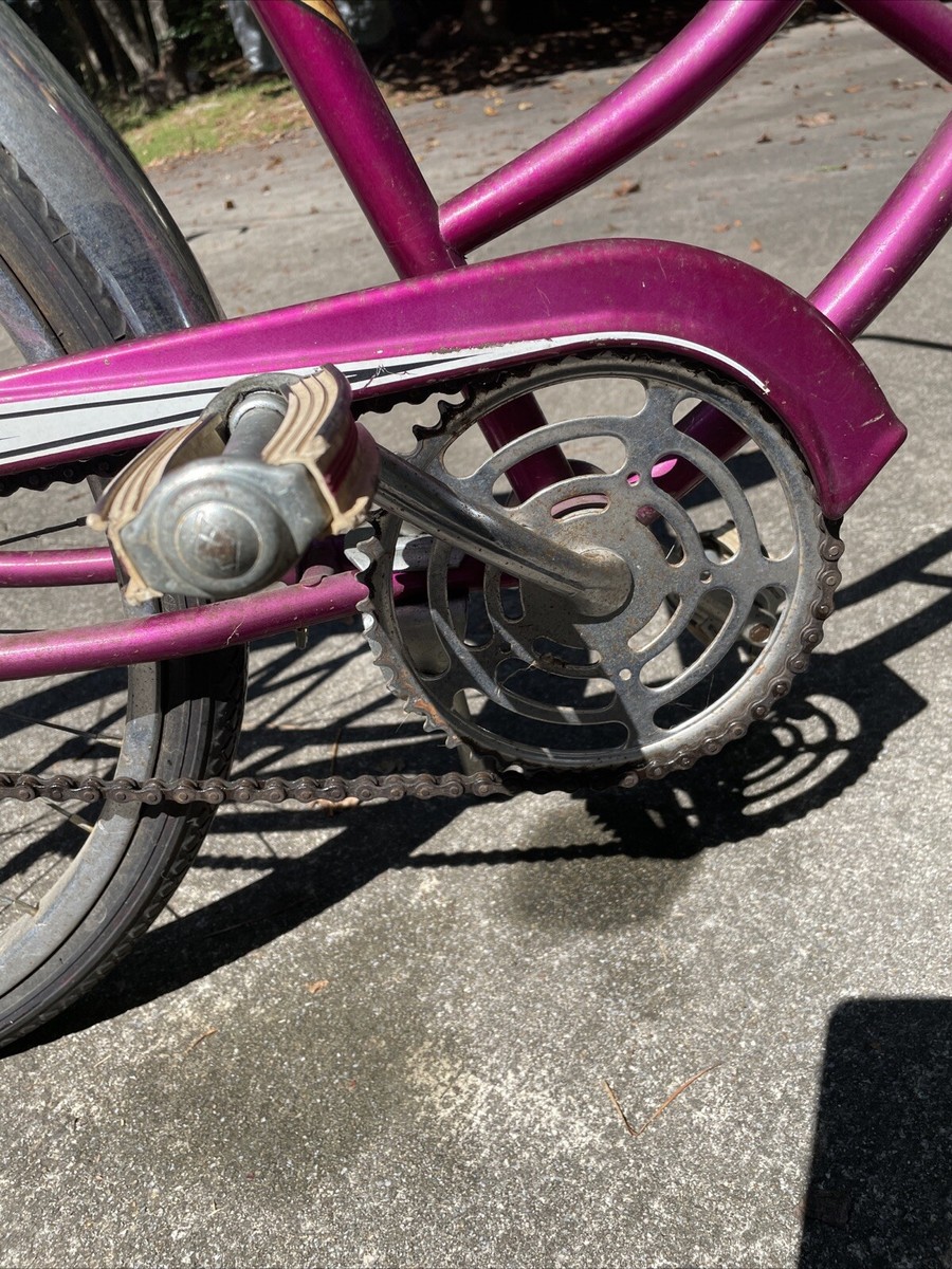 Vintage Sears Spyder Bike-Purple 24” 1960's | eBay