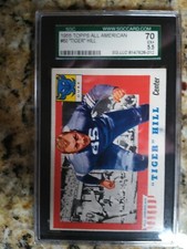 1955 Topps All American Tiger Hill SGC 5.5 60 Duke Blue Devils