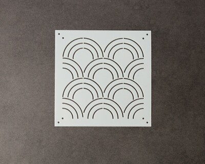 Set de 2 gabarits pour sashiko stencil - Shippo-Tsunagi Set de 2 gabarits pour sashiko stencil - Shippo-Tsunagi