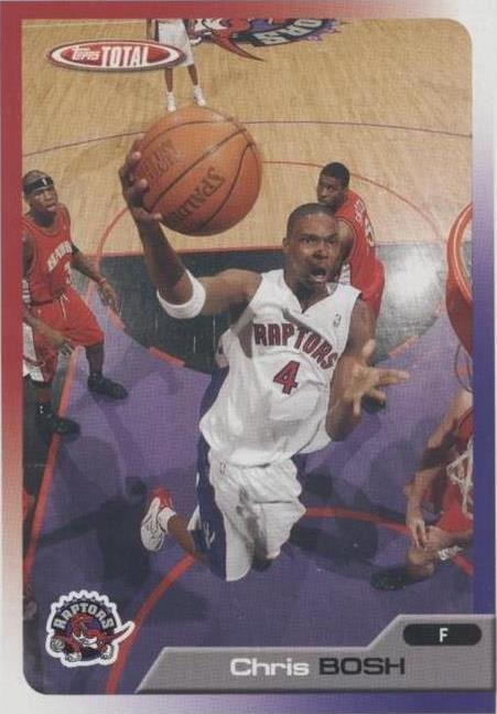 2005-06 Topps Total - Chris Bosh #43 - 1 of 2