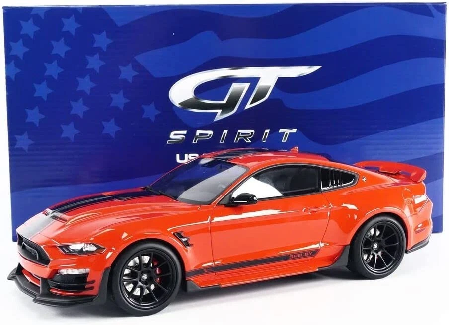 1:18 FORD MUSTANG SHELBY SUPER SNAKE 2021 GT SPIRIT US058 VERSION PARA AMERICA - Imagen 1 de 7