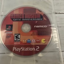 Namco Museum 50th Anniversary Sony PlayStation 2 PS2 Disc Only Retro Arcade Game