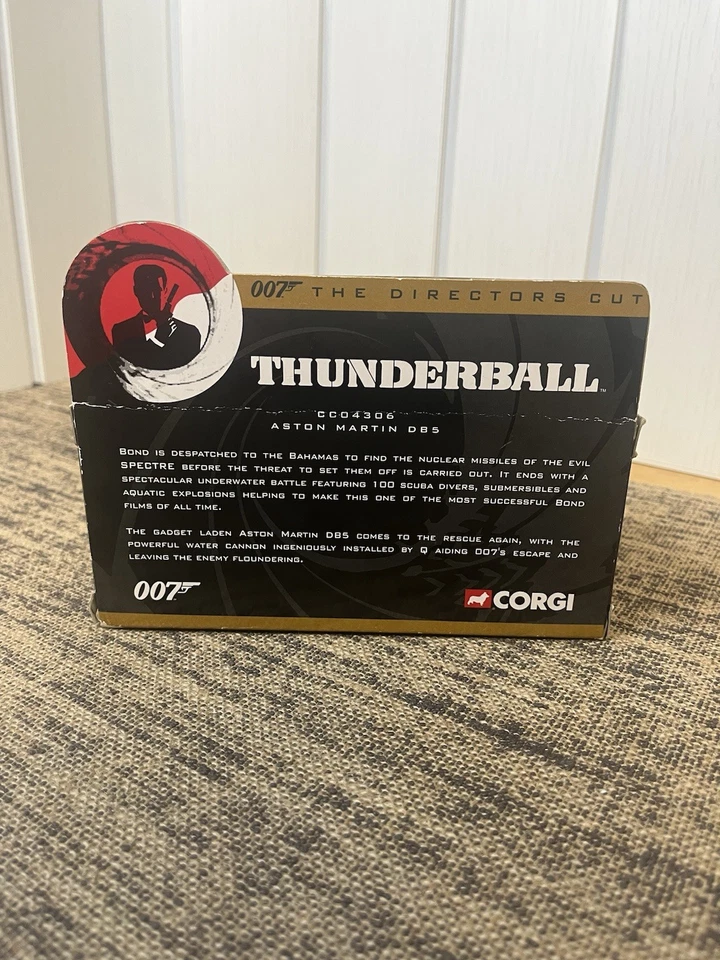 Corgi 1:36 Aston Martin DB5 CC04306 James Bond 007 Thunderball the Directors Cut - Image 2 of 4