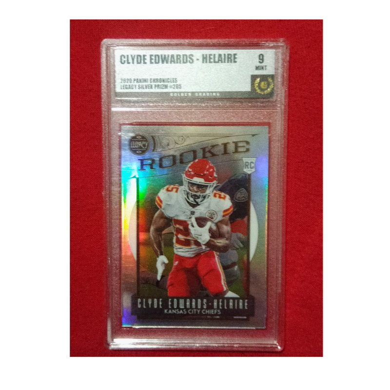 Panini 2020 Chiefs 2 Card Lot Mahomes II IC-16 Edwards-Helaire RC #205