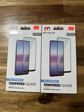 Moto Edge 2021 Full Coverage Tempered Glass Screen Protector Mybat Pro 2 Pack
