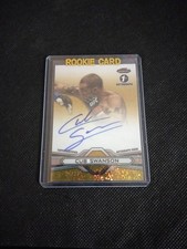 2013 Topps Finest UFC Cub Swanson Auto /25 Gold Refractor Rookie 1st Autograph 