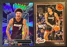 24-25 Optic My House Kel’el Ware Rookie Hyper Blue Prizm #11 & Topps #80BK-27