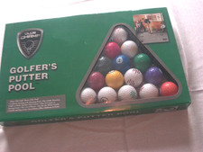 New Golfer's Putter Pool Combines Putting with Shooting Pool with 15 Balls