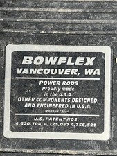 Bowflex Home Gym Black Power Rods Strength Training Equipment