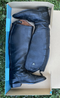 Loesdau Reitstiefel Porto Jump Soft, Größe 40 Schwarz 42782 LW NP