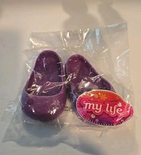 My Life As Purple Patterned Flats Shoes For 18 Doll New