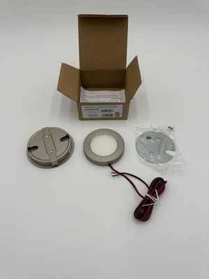WAC Lighting HR-LED90-30-BN 3  LEDme Button Light - Brushed Nickel