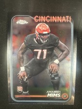 Amarius Mims 2024 Topps Chrome Rookie #271 RC Cincinnati Bengals C29