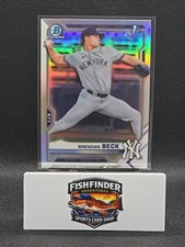 2021 Bowman Draft - Chrome Brendan Beck #BDC-118 Refractor (RC)