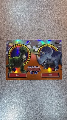 Topps 2025 Toy Story 30 Years & Beyond Rex Trixie YGF-11 01/25 Insert