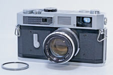EXC 5 Canon Model 7 35mm Rangefinder Film Camera 50mm F1.8 Lens From JAPAN