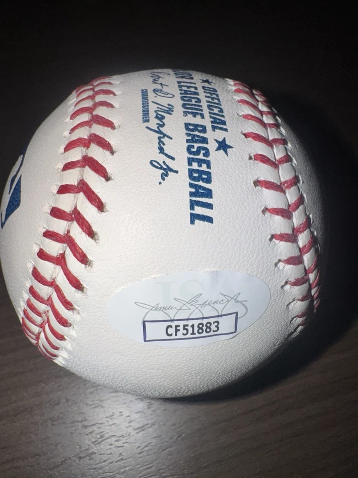 Maldonado Astros 2023 ALCS Catcher Autographed Signed Baseball - Image 3 of 4