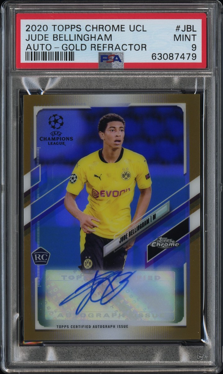 2020 TOPPS CHROME CHAMPIONS LEAGUE AUTOS #JBL JUDE 2020 TOPPS CHROME CHAMPIONS LEAGUE AUTOS #JBL JUDE