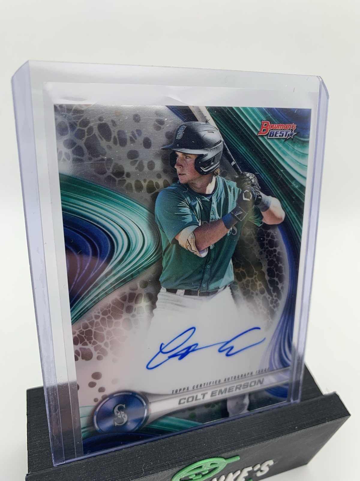 2024 Bowman's Best - Colt Emerson Best of 2024 Autographs #B24-CE Mariners