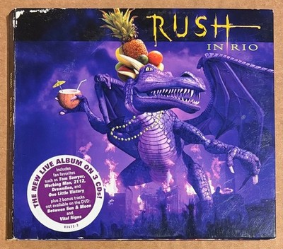 Rush   Rush In Rio RARE out of print 3X CD '03