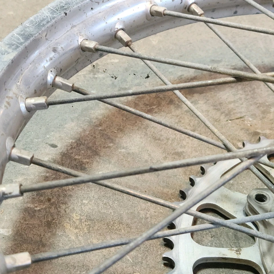 Buje de llanta trasera 1996 96 KTM 300 250 125 SX EXC 19" Foto 4 de 4