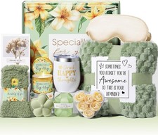 Mother's Day Gifts Self Care, Vanilla Coconut Relaxing Spa for Mom Wife Grandma