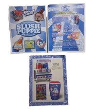Vintage Rare Original Slush Puppie Promotional Flyers New Collectible-Free Ship