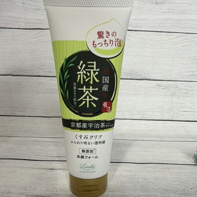 Loshi Green Tea Foam Cleanser Foaming Hydrating Aloe Rice Chestnut 120g Face