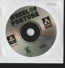 Wheel of Fortune Sony PlayStation 1 Sleeved Video Game Disc Only