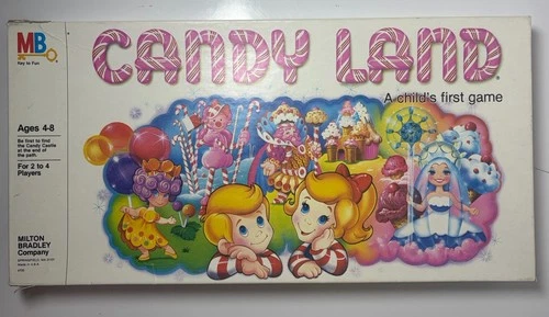 Candy Land Board Game 1984 VTG Milton Bradley Game No 4700 COMPLETE