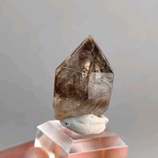 🔥 Quarz Rauchquarz Kristall, Enhydro Wassereinschluss,  Erongo Namibia 🔥