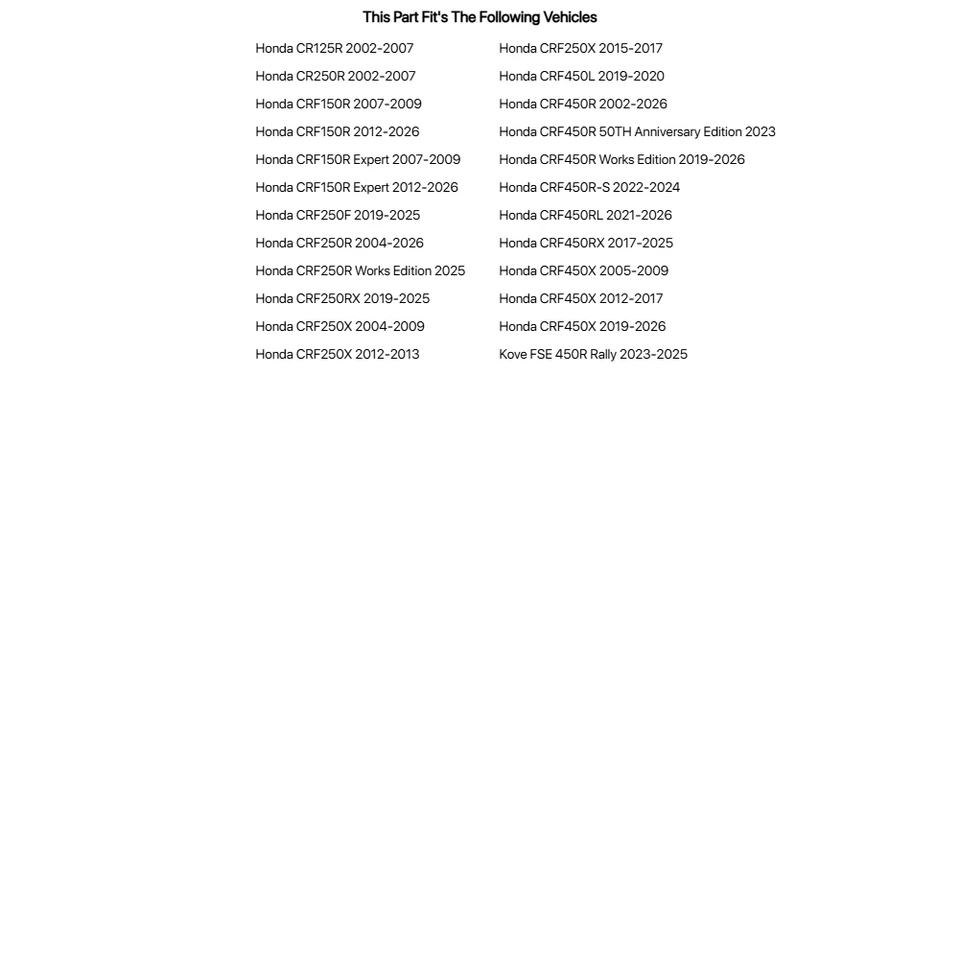 Works Connection Rear Brake Reservoir Cap  For HONDA CRF450X Foto 2 de 2