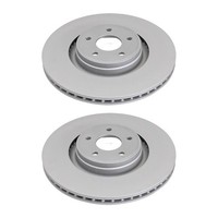 2 Bremsscheiben BelüFtet Ø 335 Mm 25 Mm A.B.S. FüR U.A. Ford Focus