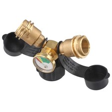 Propangas Splitter Adapter mit farbcodiertem Zifferblatt für einfache Überwach – Bild 6