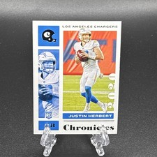 2020 Chronicles Justin Herbert Rookie Card R43410. rookie card picture