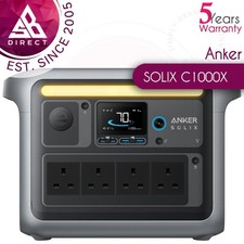Anker SOLIX C1000X 1056Wh 1800w Portable Battery Power Station 5 Year Warranty