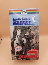 Enter The Lone Ranger (Clayton Moore) - VHS (1986, Good Times Home Video)