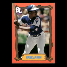 Hank Aaron #TBL-6 2024 Topps Big League Orange Atlanta Braves Baseball Card MLB