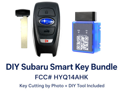 DIY Bundle Subaru Smart Key HYQ14AHK Forester Outback WRX STI + Key Cut