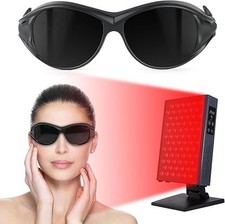 Professional Red Light Therapy Glasses, IPL Glasses 200-2000nm, Eye Protection f