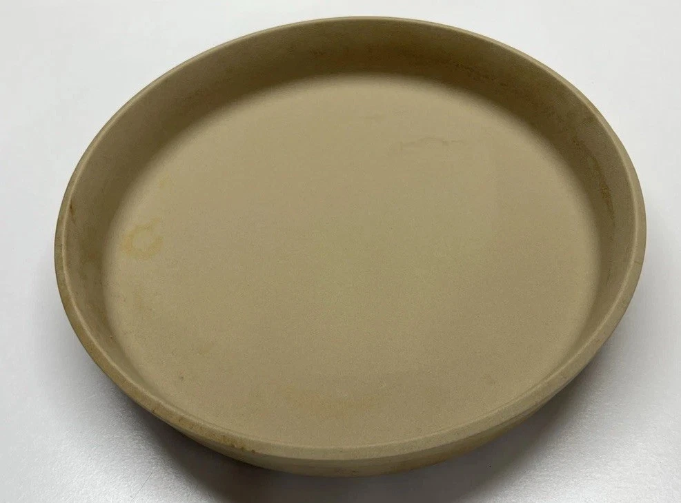 Pampered Chef Round Baker Baking Stone DEEP DISH 11” Seasoned Pie Plate 011005
