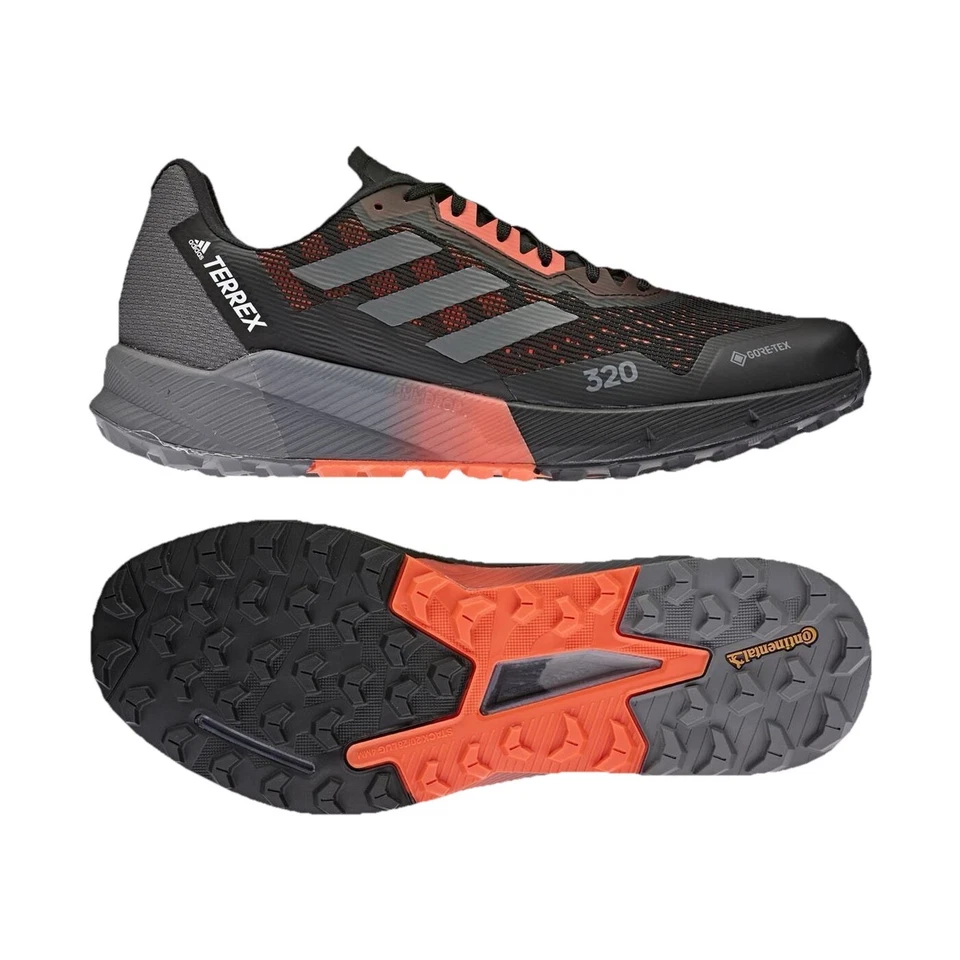 adidas Terrex Agravic Flow 2 GTX GORE-TEX T H03183 UK10/US10,5/D44 2/3/J285/ Neu