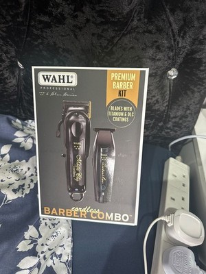Wahl Gold Magic Haarschneidemaschine und Trimmer Konvolut Set Brandneu in Box