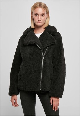 Ladies Sherpa Biker Jacket Damen Sherpa-Bikerjacke  | Urban Classics | TB5433