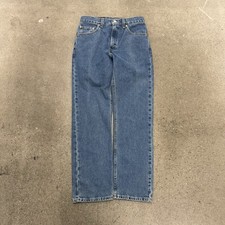 Vintage Levi's Men's 505 Original Straight Fit Jeans Medium Wash USA Size 30x30