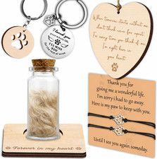 5-In-1 Pet Memorial Gifts for Loss of Dogs, Cats   Pet Memorial Ashes  Pet Hair